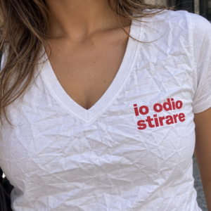 T-shirt Io Odio Stirare